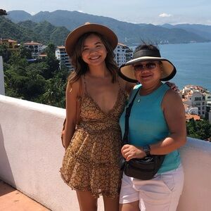 Yellow Floral Mini Dress